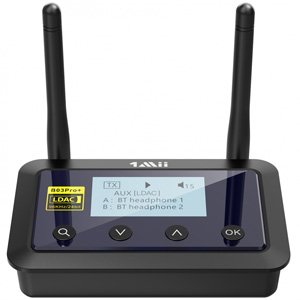 1Mii B03 Pro Plus Bluetooth Transmitter & Receiver aptX HD 1Mii B03 Pro Plus Bluetooth Transmitter & Receiver aptX HD