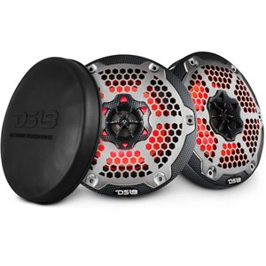 DS18 CF-65M NXL 6.5” 2-Way Coaxial Marine Speaker - Black Carbon Fiber DS18 CF-65M NXL 6.5” 2-Way Coaxial Marine Speaker - Black Carbon Fiber